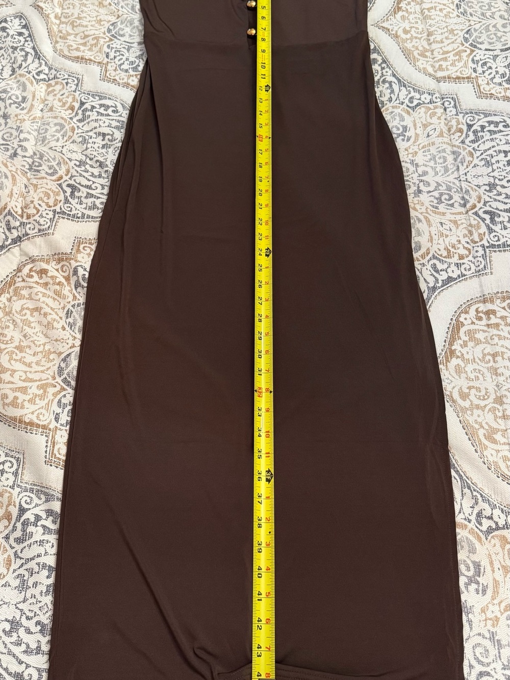 Forever 21 Brown Maxi Skirt with Straight Cut - Picture 6 of 6